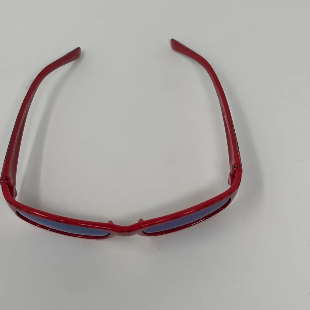 Marvel Spider Man Sunglasses Kids Red Web‎ Graphic Blue Tinted Lenses Superhero